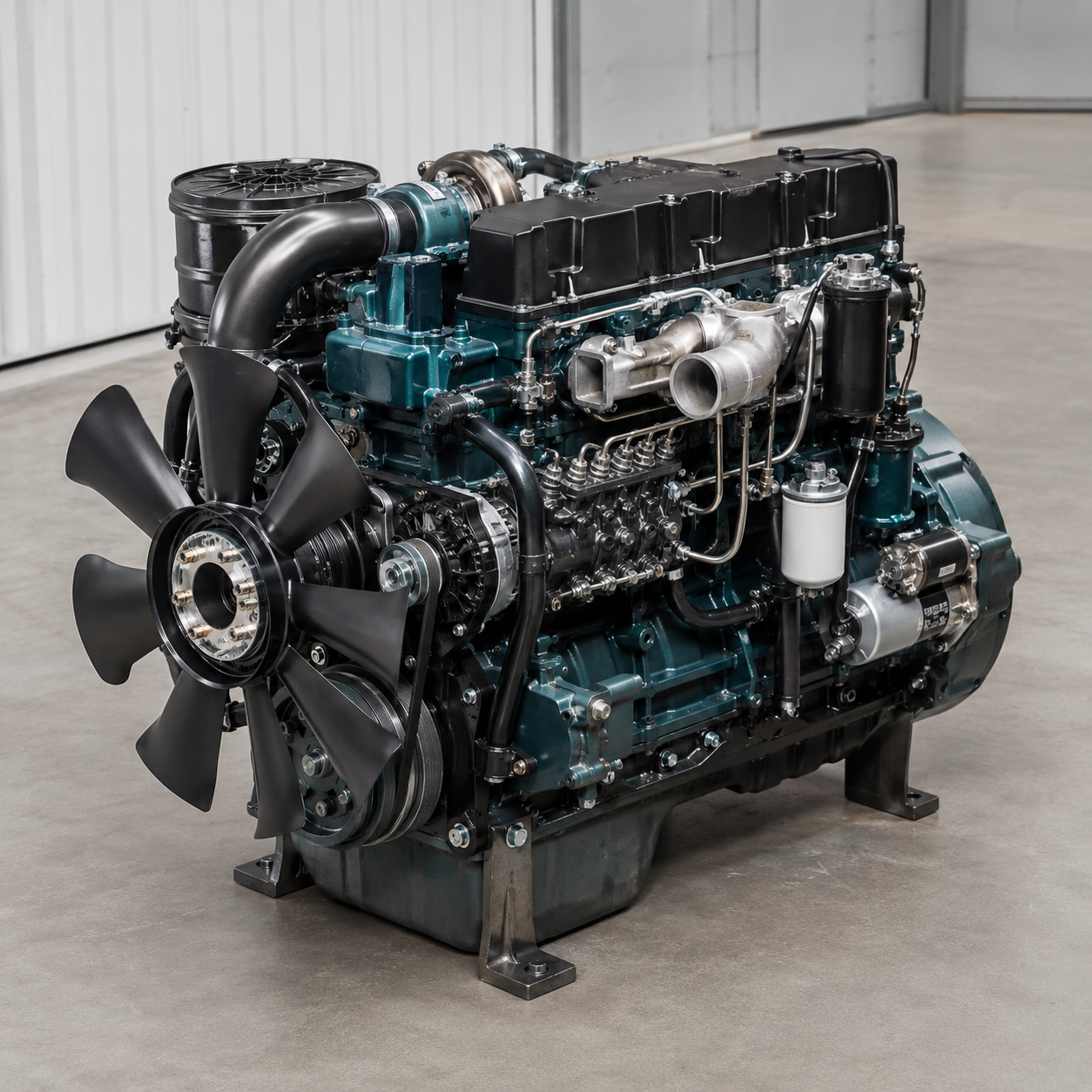 Exibição de produtos de motores diesel Yuchai