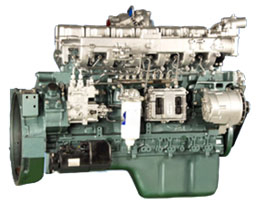 Motor de caminhão China Yuchai série YC6M aplicável a HDT com capacidade de carga acima de 15 t