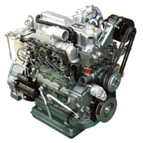 Motor Diesel para Ônibus China Yuchai Série Yc4e, Aplicável a Ônibus de 7 a 8 m