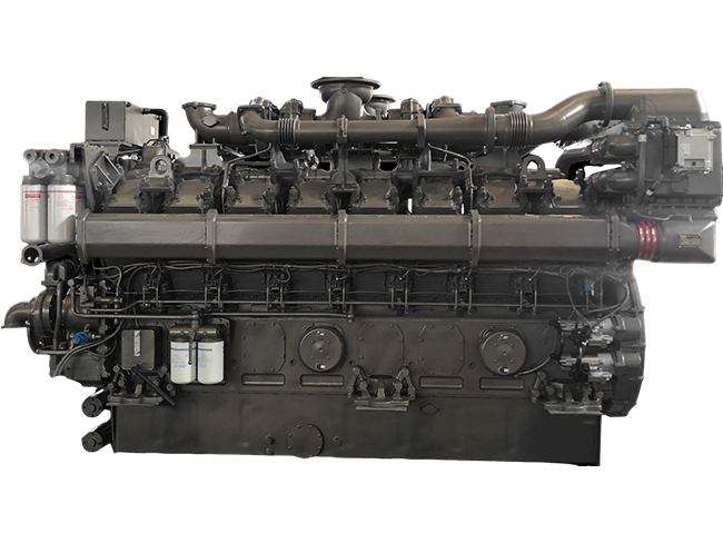 Motor marítimo potente Yuchai da China Yc6TF, 720/815/820/850/900/980/1000 HP, 1000/1200/1350/1500 rpm