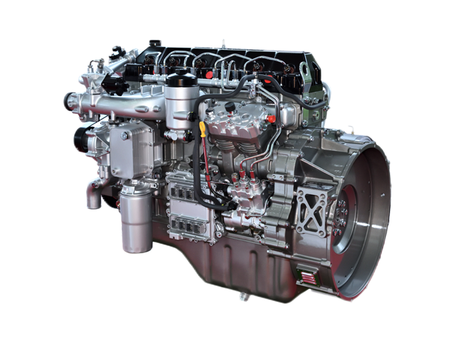 Motor Diesel Yuchai Eficiente da China com SCR para Aplicações de Ônibus Ecológicos de Estrada de 11 a 13,7 m
