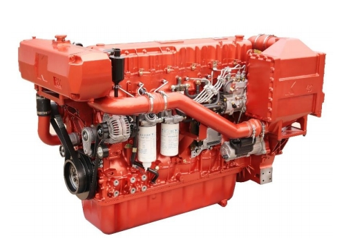 Yc6K520L-C20. Motor Diesel Marítimo Chinês, 520 HP, 1800 rpm, Refrigerado a Água