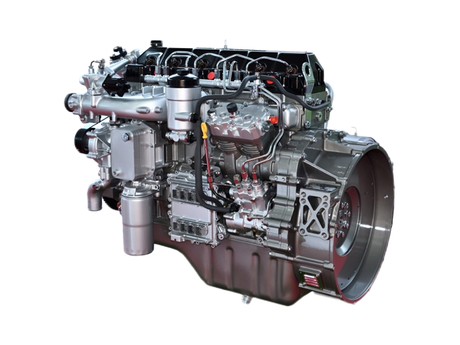 Motor Diesel Yuchai YCS06 Confiável da China para Veículos Comerciais e Equipamentos, Ideal para Ônibus Rodoviários de 8,5 a 9 m
