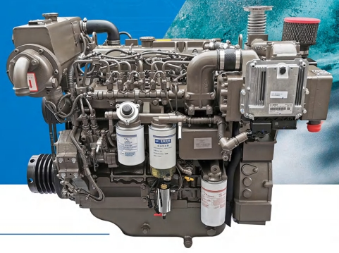 Yc4d125L-C22, 125 HP/90 kW/1500 rpm, Motor Diesel para Iates