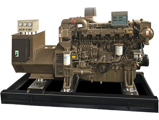 Grupo Gerador a Diesel Yuchai de Alto Desempenho da China para Fornecimento Confiável de Energia, Série YC6MK