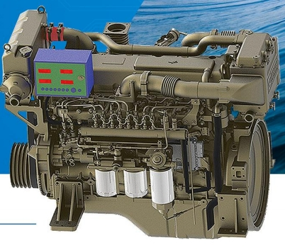 Motor Diesel Marítimo Yuchai de Alto Desempenho Yca08, 200/220/240/260/280/300/320 HP, 1500 rpm, 1800 rpm, 2000 rpm, 2300 rpm
