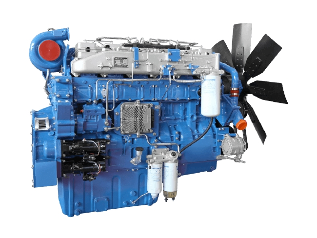 Motor Diesel Yuchai de Alto Desempenho da China para Aplicações em Maquinário Pesado, Série Yc6c