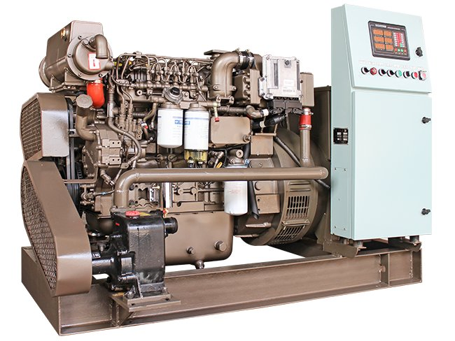 Grupo Gerador a Diesel Yuchai de Alto Desempenho da China para Fornecimento Confiável de Energia, Série YC6MK