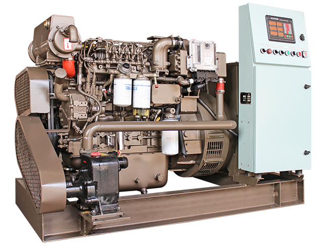 Conjunto Gerador a Diesel Yuchai Chinayuchai Yc6K Marítimo de Alta Eficiência para Energia Confiável