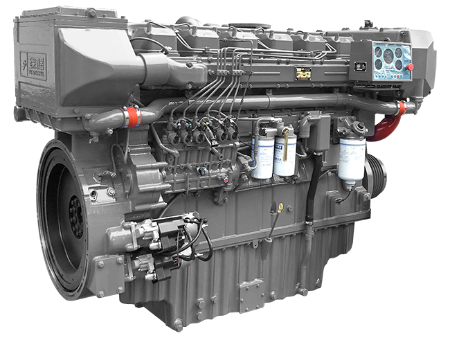 Motor marítimo Yuchai Yc6cl eficiente de 960/1035/1135/1200 HP, 1000 rpm