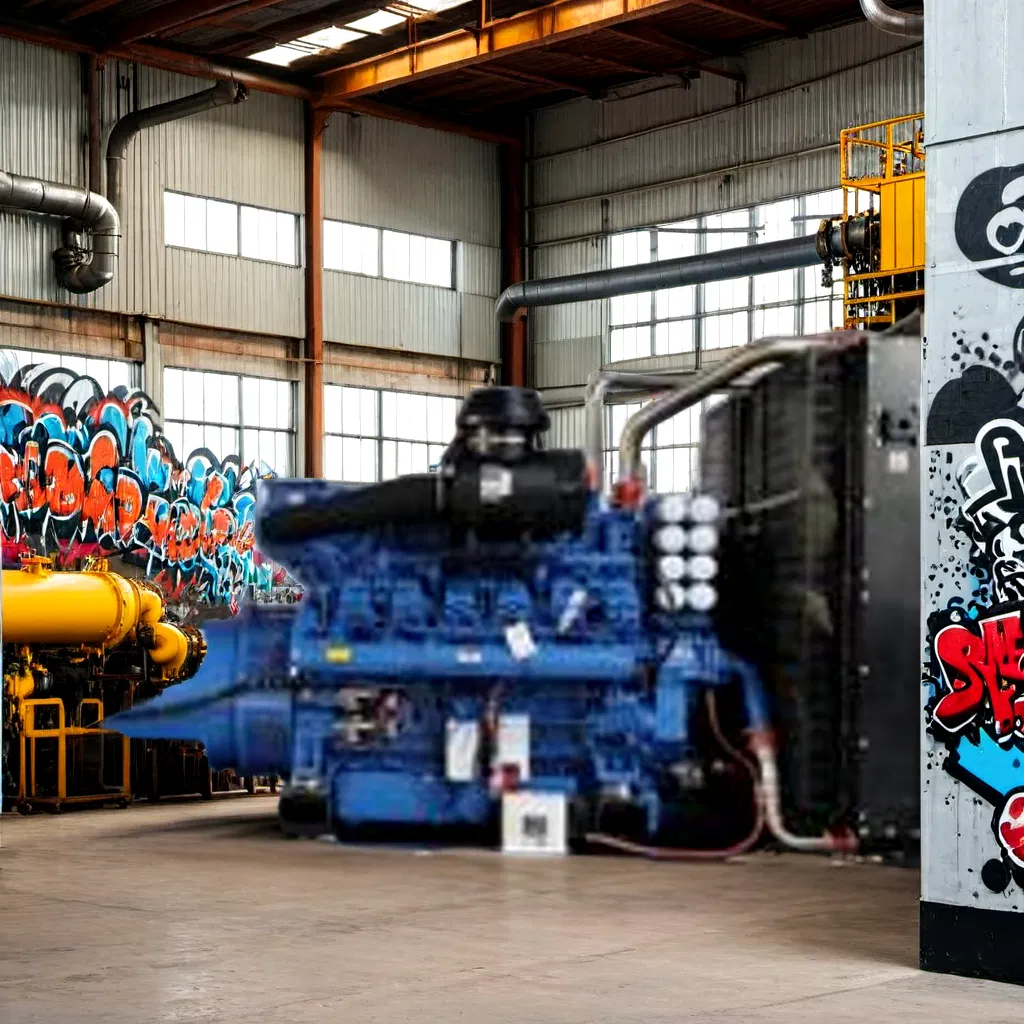 Grupo Gerador Potente China Yuchai Yc12vtd de 1000 kVA a 1500 kVA
