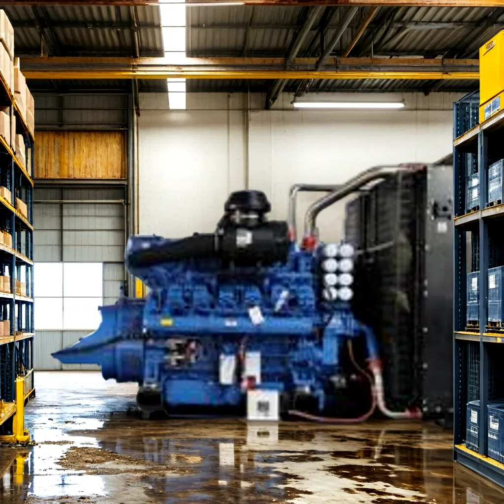 Gerador a Diesel Yuchai China Yc6mk Confiável para Fornecimento Contínuo de Energia