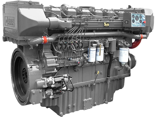YC6TF900L-C23, 900 HP/1350 rpm/661 kW, Motor marítimo Yuchai da China